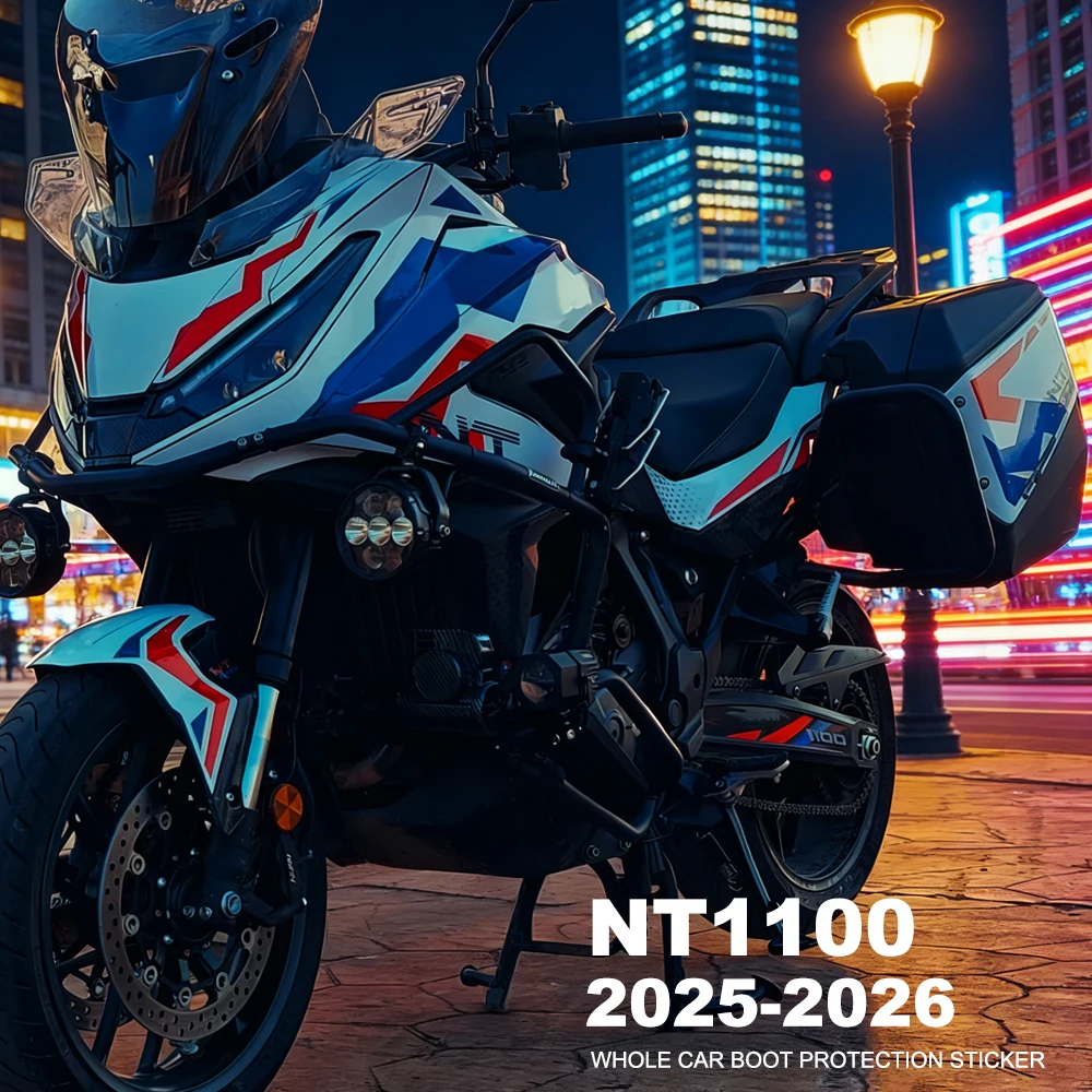 For NT1100 NT 1100 2025 Suitcase Applique Full-body Protective Decal Waterproof Motorcycle Scratch-Resistant Paint Protection