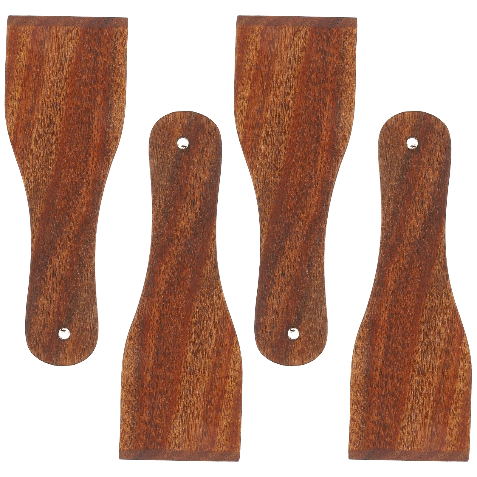 

4pcs Wooden Spatula Set Small Cookie Pizza Cream Kitchen Cheese Scraper Grill Butter Student Reliable Wood Meticulous