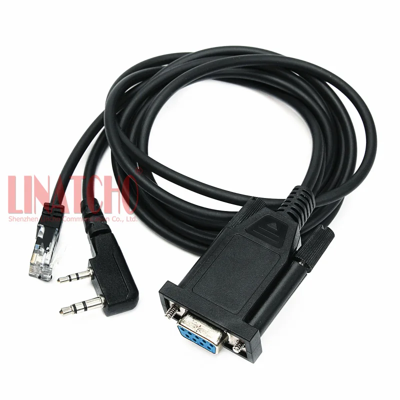 Walkie Talkie TK-2107 TK-3107 TK-2100 Car Radio TK-768 TK-868 TM-271A TM-471A 2 in 1 Programming Cable