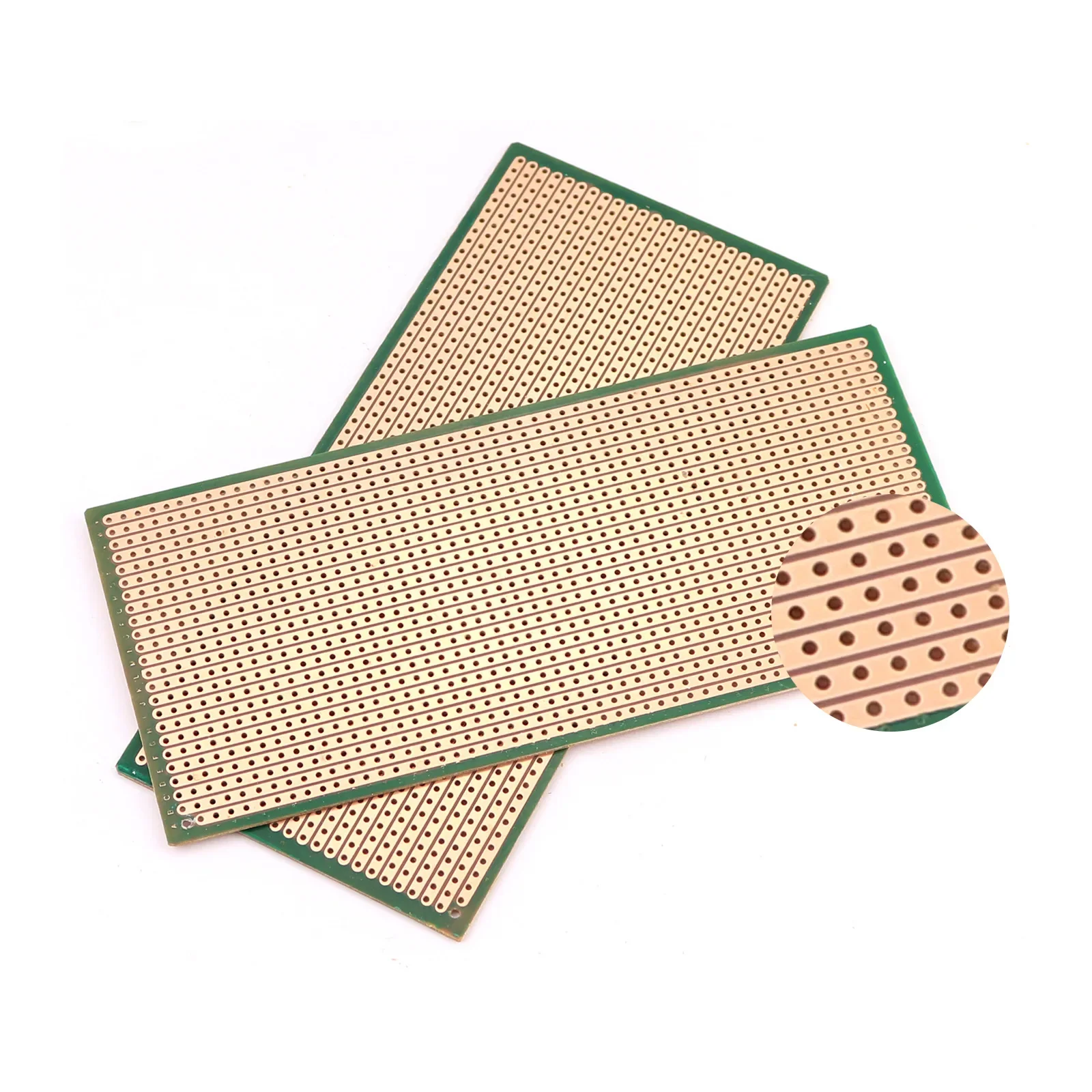 5-10PCS 6.5x14.5cm PCB Prototype Board Single Side Printed Perfboard for Experiment Matrix Circuit Board DIY Universal Boards