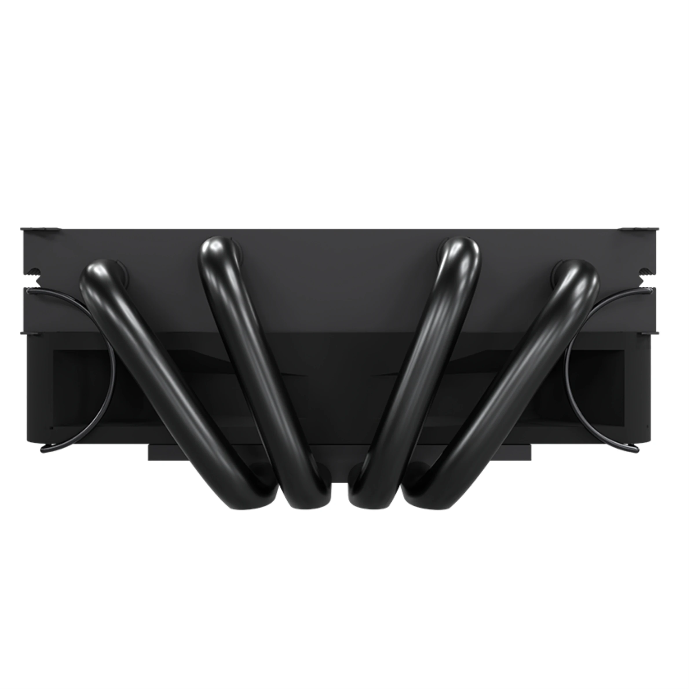 METALFISH DH380 38 ミリメートルロープロファイル CPU クーラー 4 ヒートパイプラジエーター 1700/1200/115x/AM5 AM4 Mini ITX コンパクトプラットフォーム用