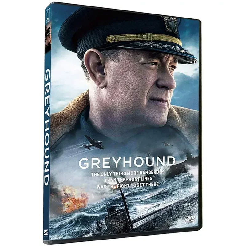 Greyhound Movie DVD Disc High Definition Action War Film Classic Collection
