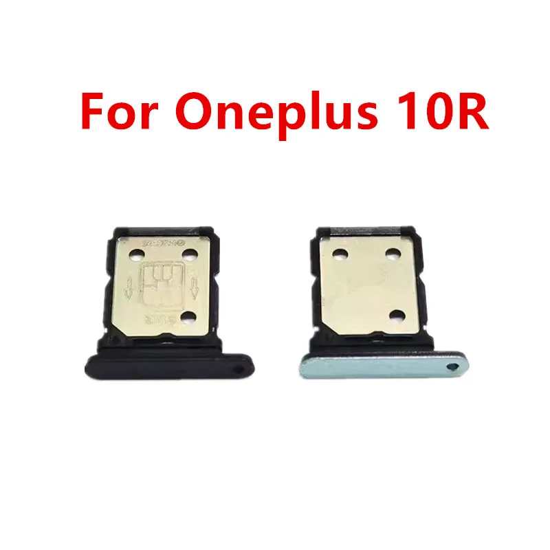 

10 R SIM Card Slots For Oneplus 10R Oneplus10R One plus Dual SIM Tray Adapters Socket Holder Replace Phone Housing Repair Parts