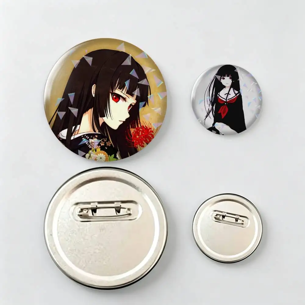 Hell G-Girl Anime-e Brooch Metal Decorative Brooch Pins for Backpack Clothes Jacket Accessories,Souvenir.