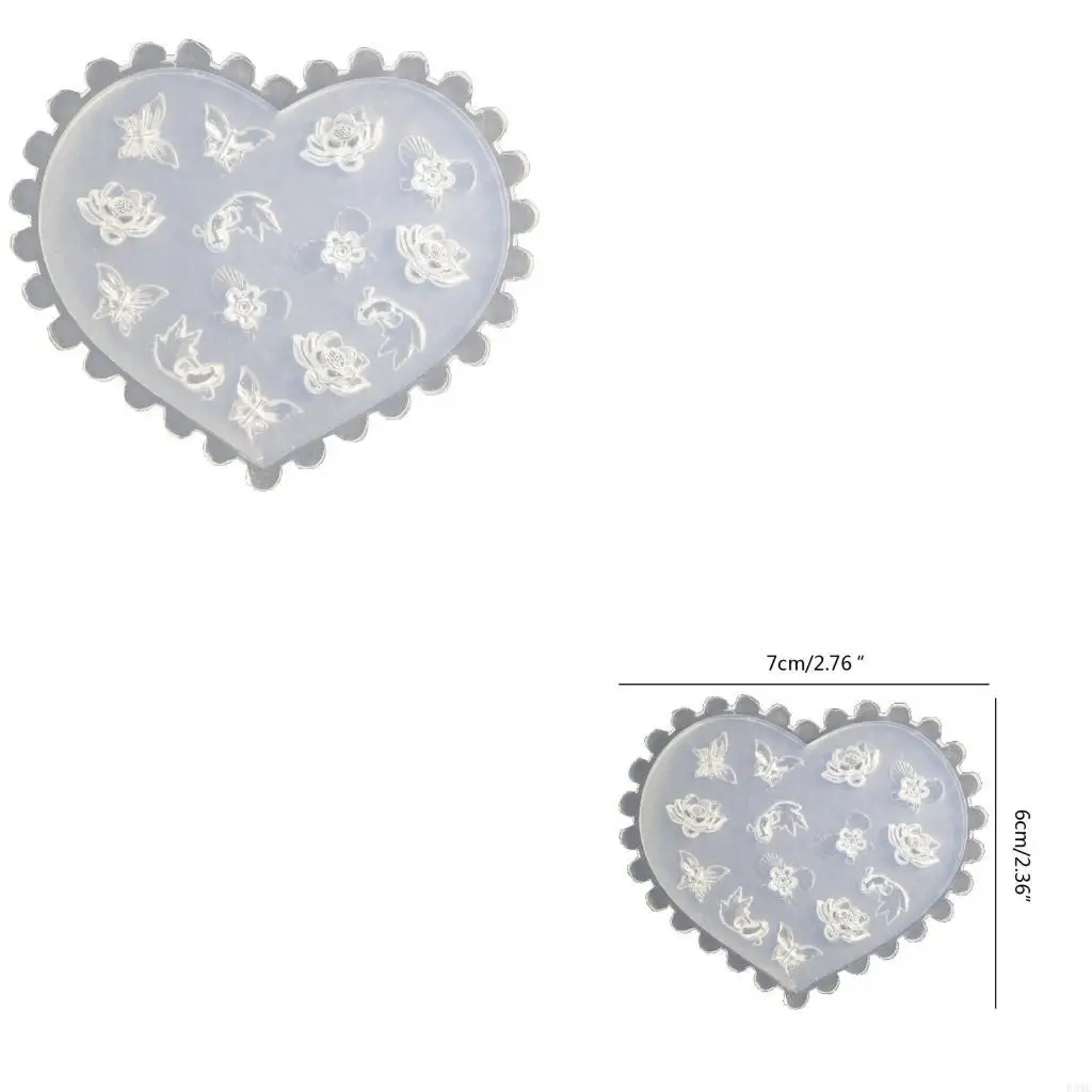 

R3MC Art Silicone Carved Mold Acrylic Art Tools Art Decor Mold