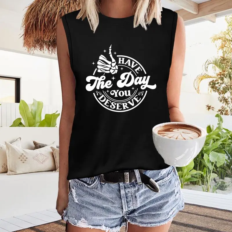 

Women's Top Summer Harajuku T-shirt with Letter Print Korean Girl Short Sleeved Basic T-shirt Clothing Trend Street Wear 2024