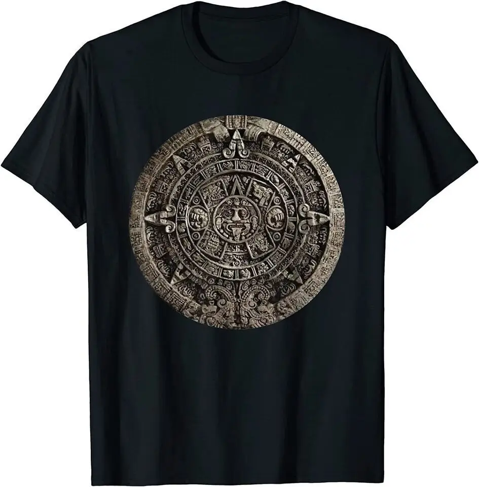 

New Aztec or Mayan Calendar Maya Unisex Funny T-Shirt USA Tee