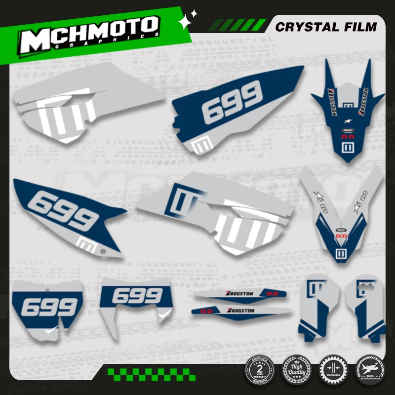 

MCHMFG Custom Graphic Decal Stickers Kits For Husqvarna TE 125 250 300 350 400 450 2014 2015 2016 TC FC TX 2014 2015