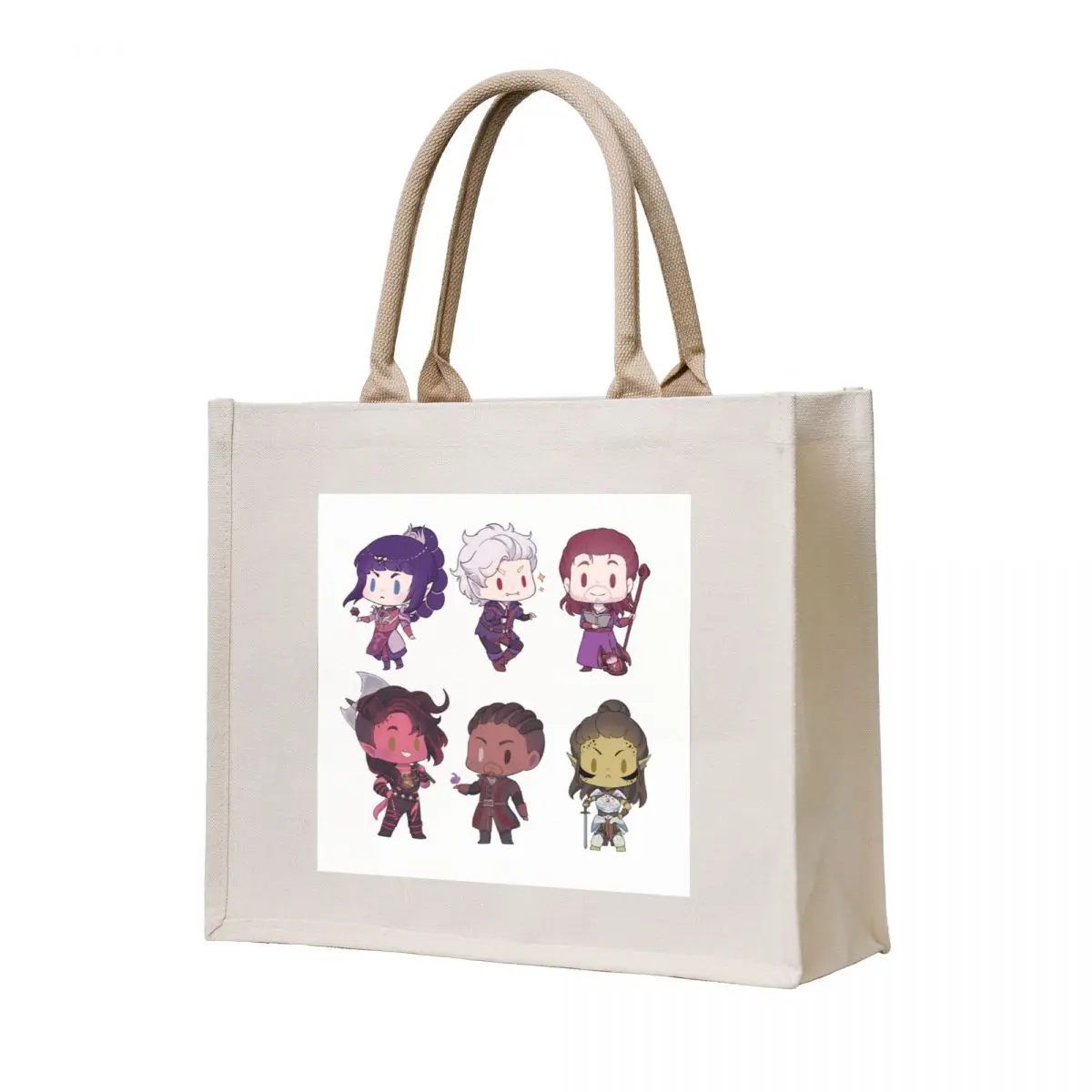 

BG3 Companions Tote Bag canvas tote Shopper bag supermarket folding bag