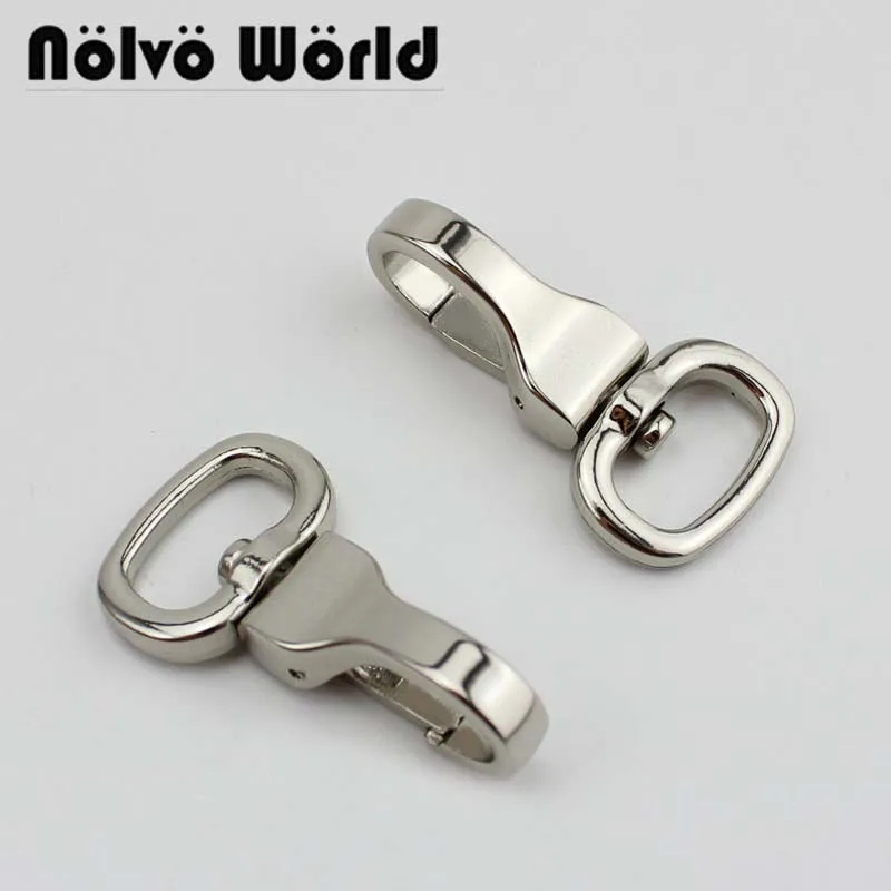 

30pcs 4 colors 15-18mm trigger snap hook hand bag gold swivel clasp hooks hardware accessory DIY