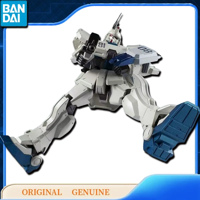 Bandai Original Genuine GUNDAM UNIVERSE GU-08 RX-7[G]Ez-8 GUNDAM Ez8 Anime Action Figures Zabawki dla dzieci Prezent Model Ozdoby