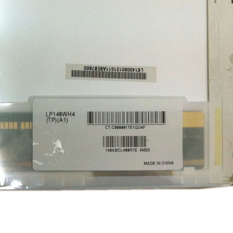 LP140WH4-TPA1 de pantalla para ordenador portátil B140XTN01.0 B140XTN01.1 LP140WH4-TPB1 1366*768 30 pines nueva pantalla LCD de 14,0 pulgadas LED
