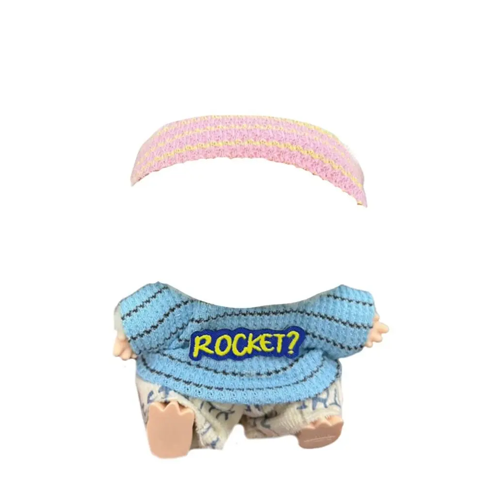 Vêtements de poupée multicolores à la mode, remplacement fait à la main pour ensembles de poupées Labubu, ensembles de vêtements de poupée DIY, poupée de 17CM
