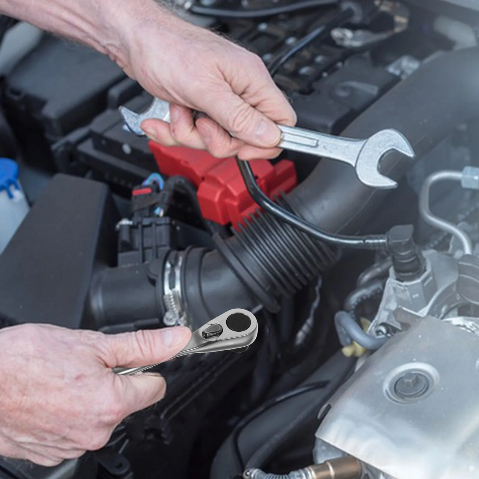 

Ratchet Screwdriver Wrench Mini Multi Use Quick Release Repairing Ratchet Wrenches Lightweight Portable Ratcheting Wrenches