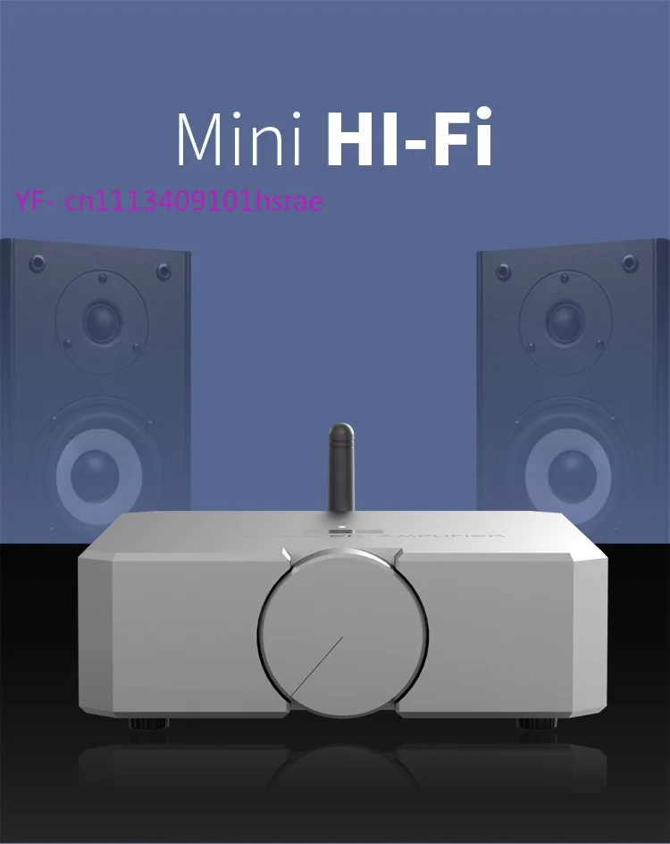 High End Dual Channel Audio Power Amplifier Built-in Bluetooth With Power Adapter