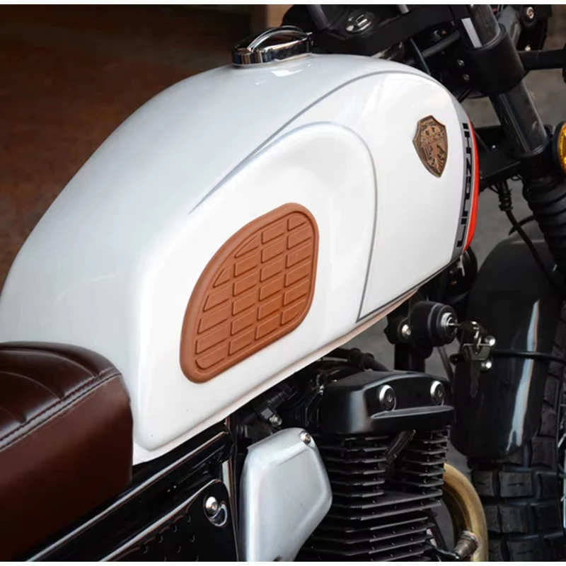 CG125 Retro Motorcycle Modified Fuel Tank Side Stickers Anti-Slip Side Protective Stickers Fuel Tank Stickers Universal