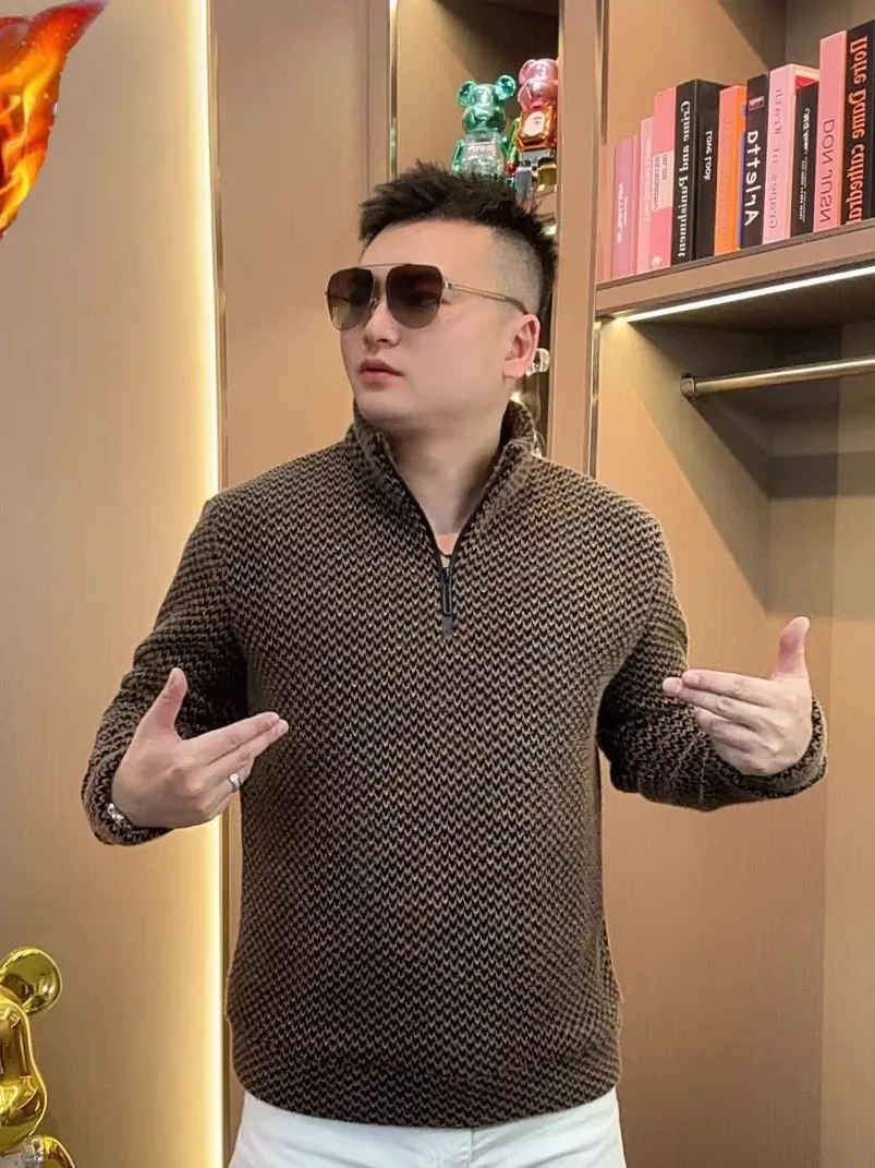 

Новая зимняя мужская толстовка на флисовой подкладке с молнией, высококачественная, с длинным рукавом, не требующая глажки, устойчивая к сминанию, модная и универсальная