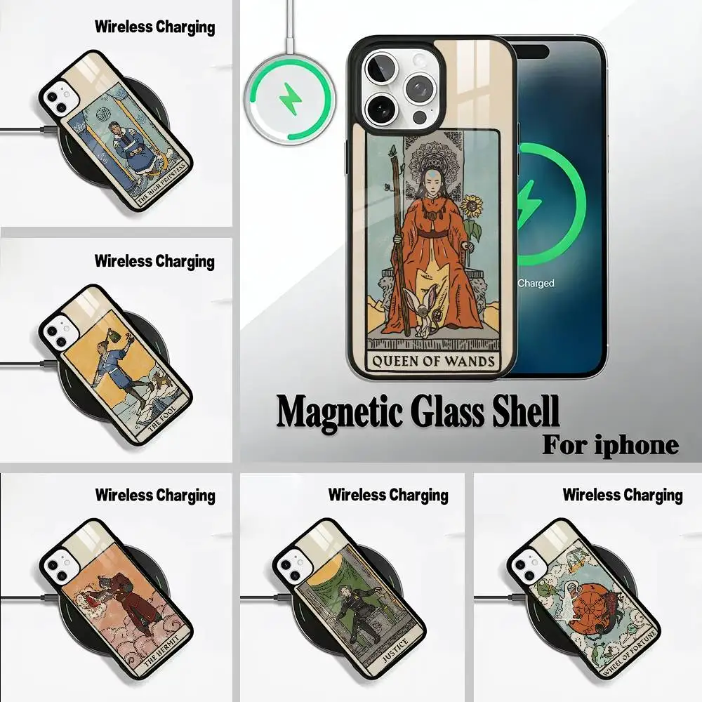 

Avatar Tarot For IPhone17 16 15 14 13 12 11 Plus Pro Max Plus Wireless Charger Phone Case