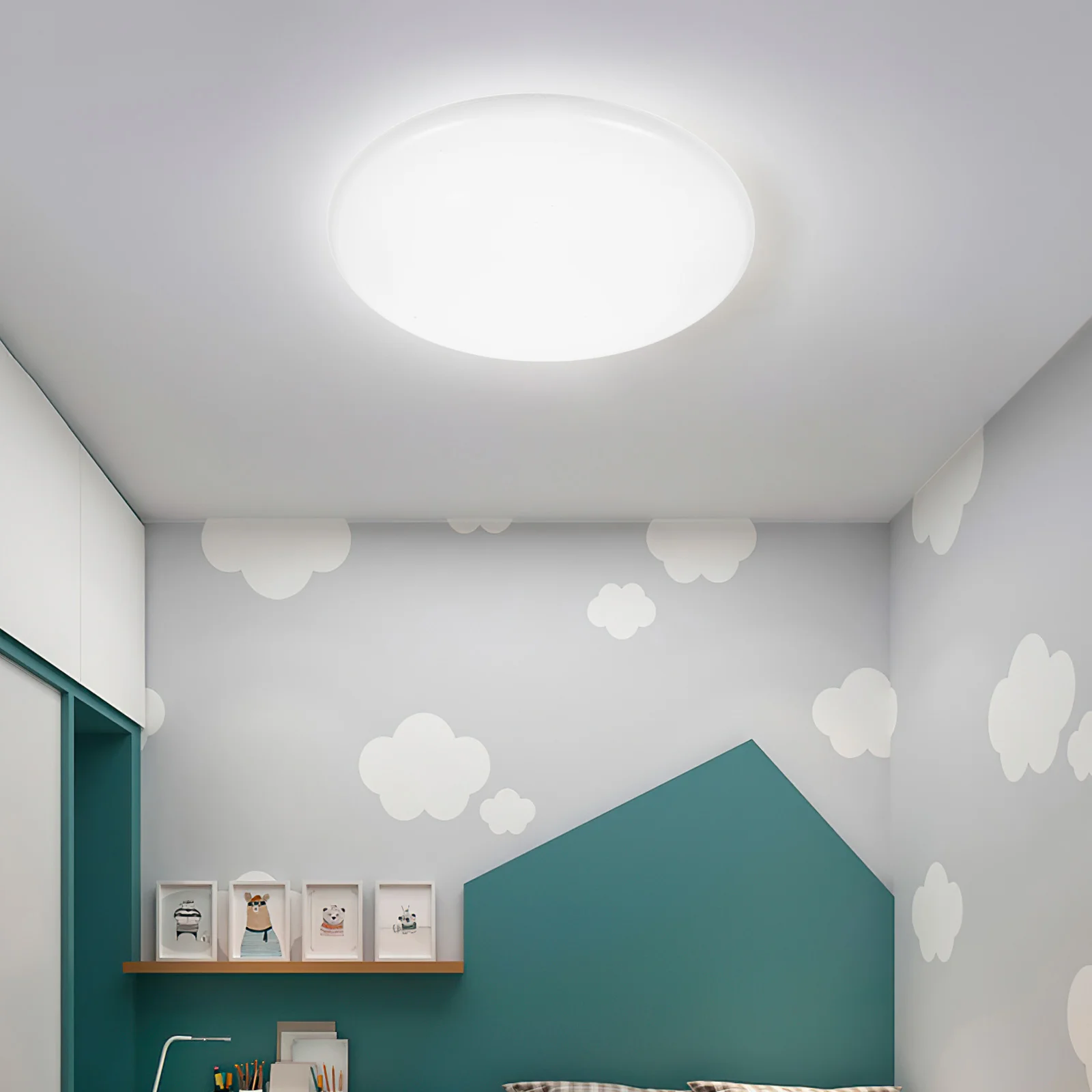 Kids Night Light Lampshade Ceiling Classroom Covers Diffuser Film for Lights Plastic Recessed Office