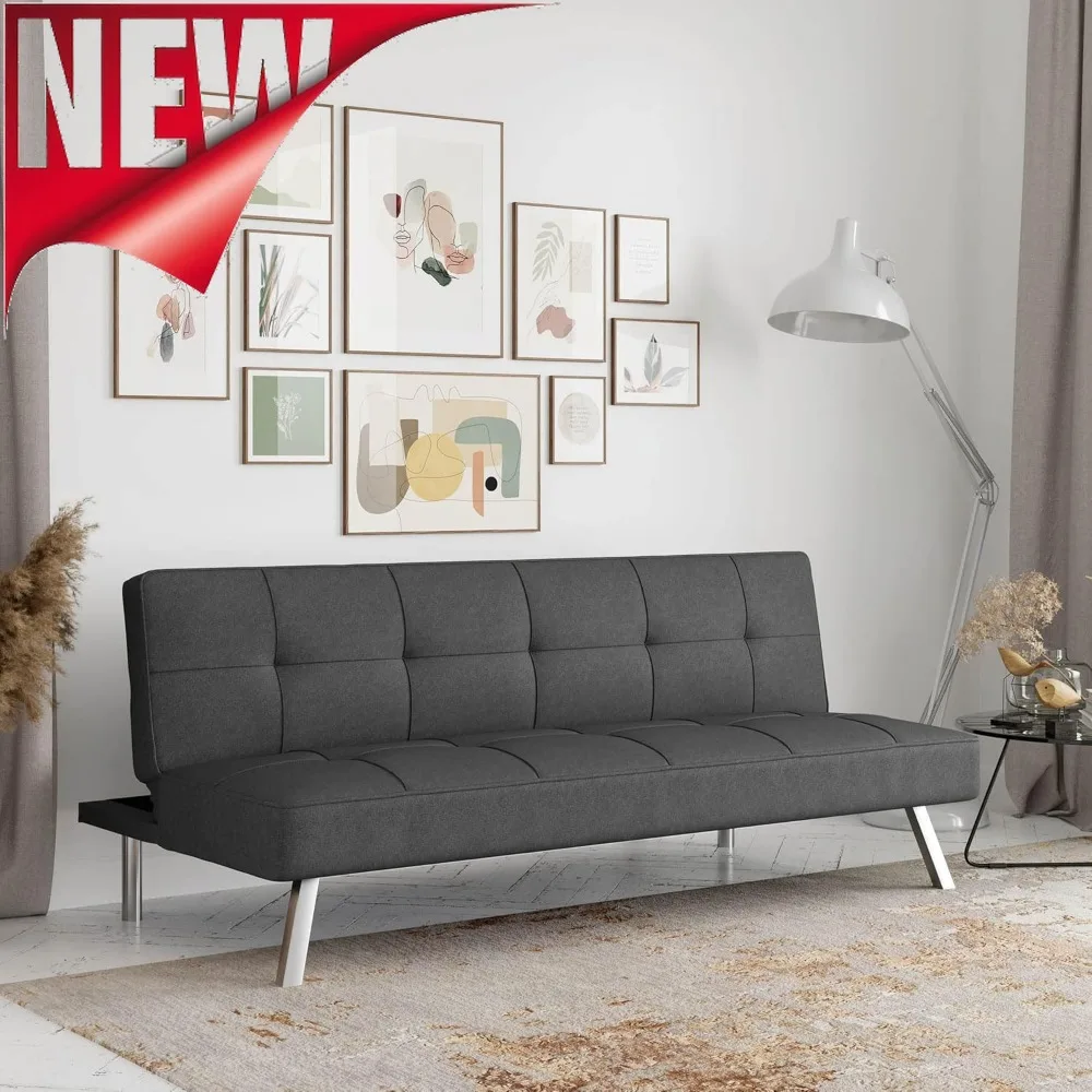 Sofá cama convertible Best-Rane, carbón