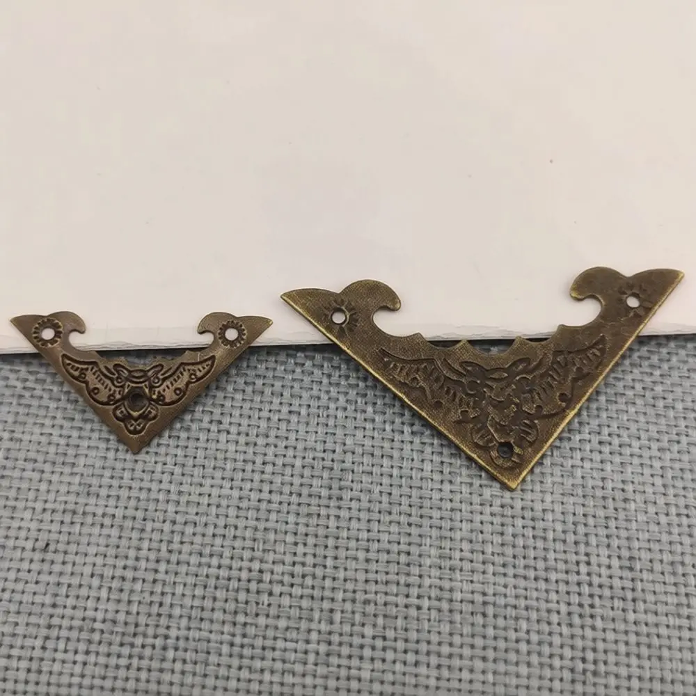 Bat Shape Metal Corner Protector Vintage Decorative Guard For Wooden Gift Case Antique Edge Protection Box Hardware