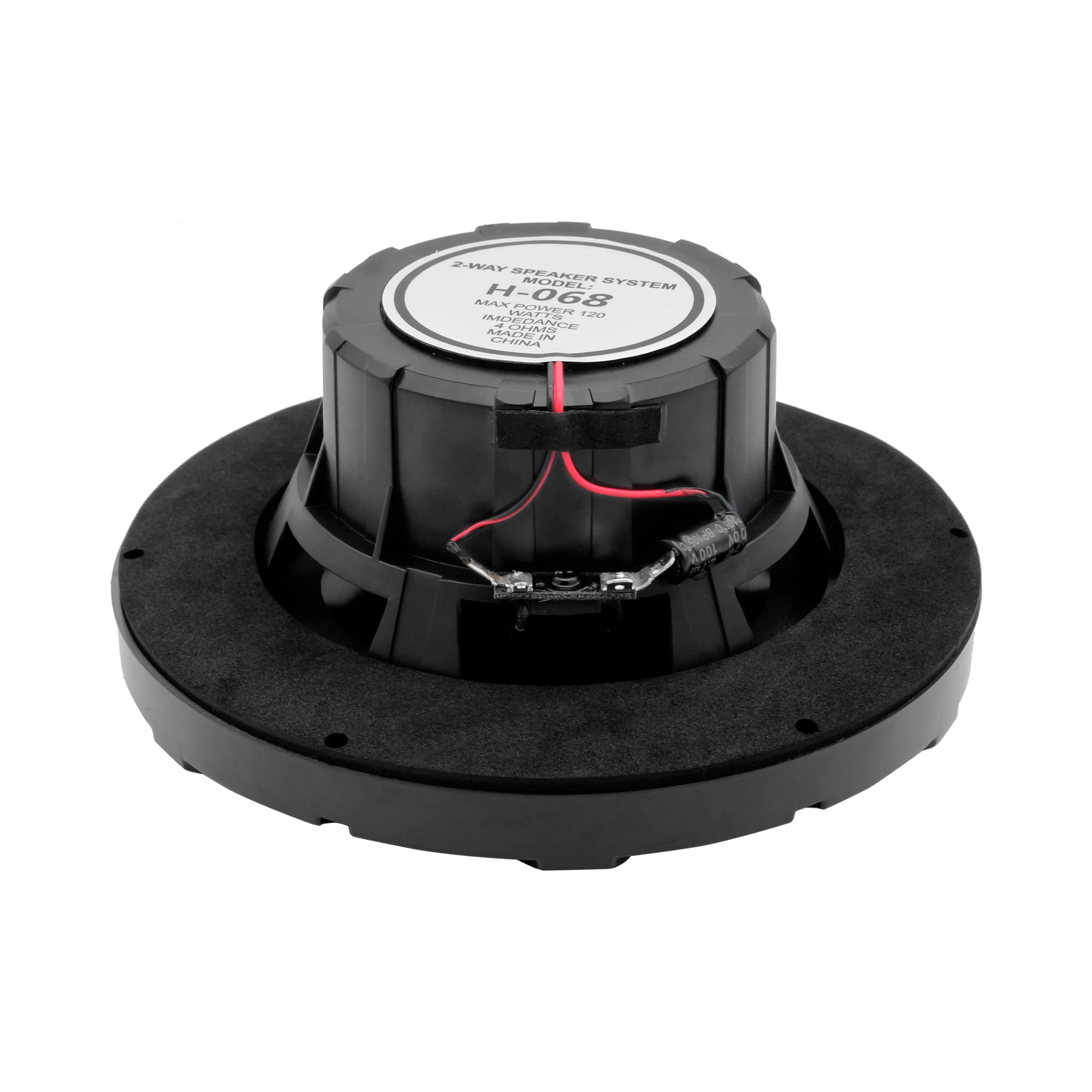 8 inch 300W two-way aluminum waterproof outdoor speaker marine ATV UTV RV jet ski yacht motorcycle new H-068