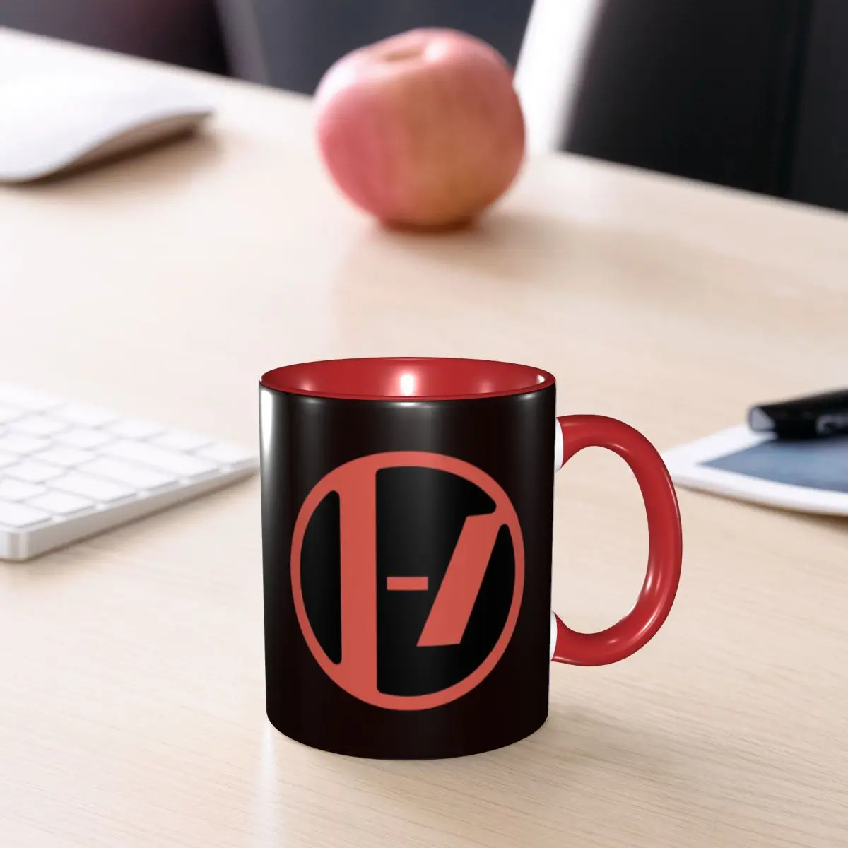 Circle Icon Logo Twenty One Pilots Rock Band Mug Funny Ceramic Coffee Cups Tea Mugs Milk Cup Drinkware Gifts for Friends