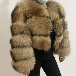 Wholesale Faux Squirrel Fur Jacket Women's Style Cross-Border European And American Factory Pinned Real Fur Coat Stock Available