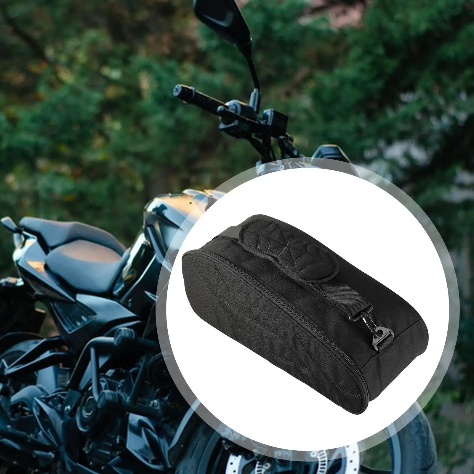 

Waterproof Oxford Motorcycle Saddlebag Large Travel Pannier Bag Quick Release for F3 Limited 2016 and Up Journey Essentials