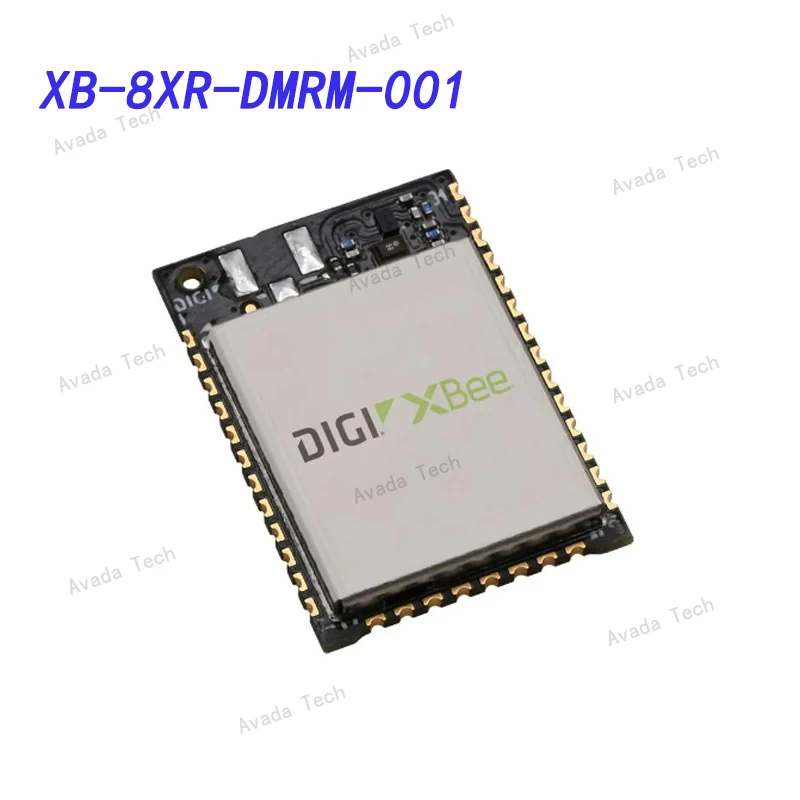 

Avada Tech XB-8XR-DMRM-001 XBee XR Micro 868MHz, DigiMesh, RF Pad Antenna, MMT