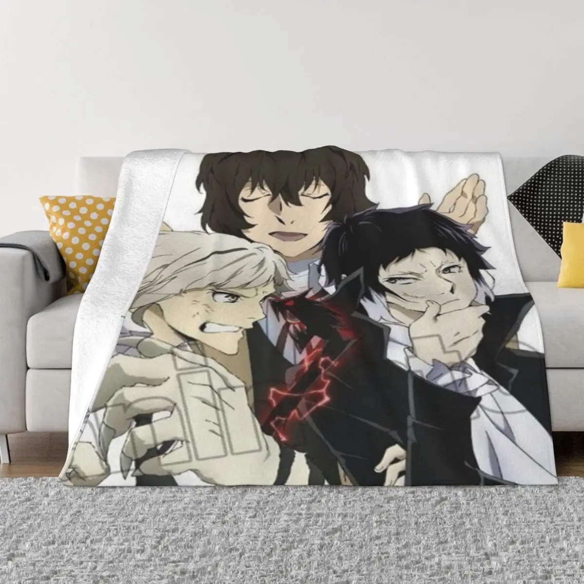 

Одеяла Bungo Stray Dogs 000517, пляжное одеяло, одеяла и пледы, зимнее одеяло