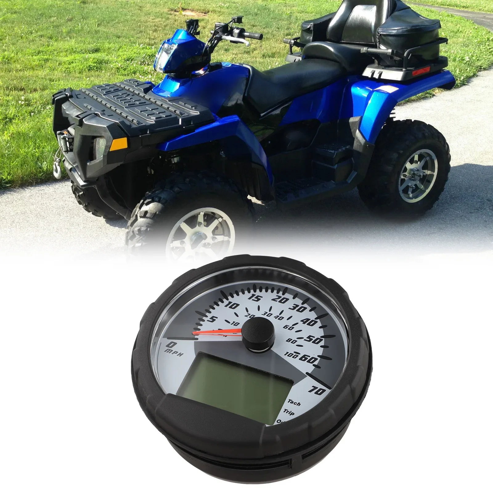 Speedometer Parts Speedometer Cluster Assembly As Shown Speedometer Cluster Assembly For Polaris Practical Component