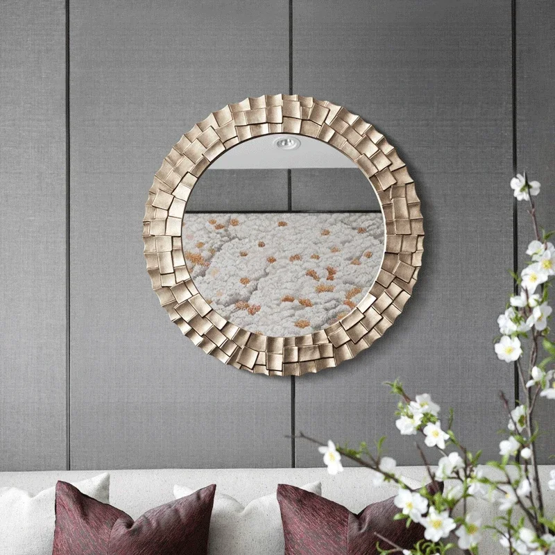

Mirror Decorations Creative and Slightly Luxury Sunglasses Background Wall Living Room Corridor Pendant