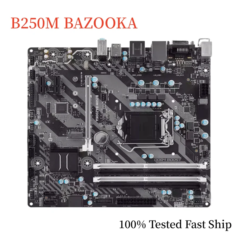 

For MSI B250M BAZOOKA Motherboard B250 64GB LGA 1151 DDR4 Micro ATX Mainboard 100% Tested Fast Ship