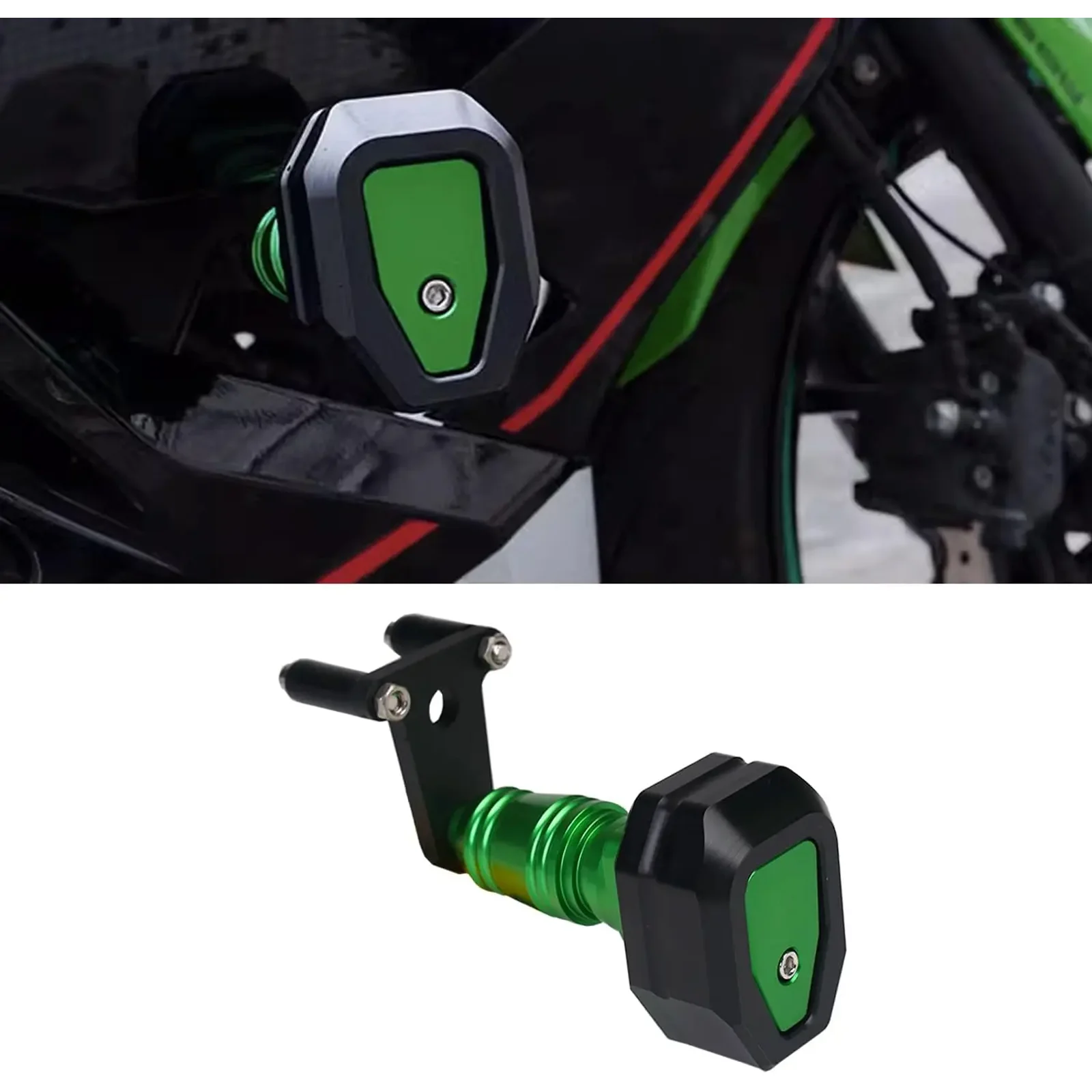 

Motorcycle engine protection accessories CNC all aluminum boutique production suitable for motorcycle Kawasaki 400