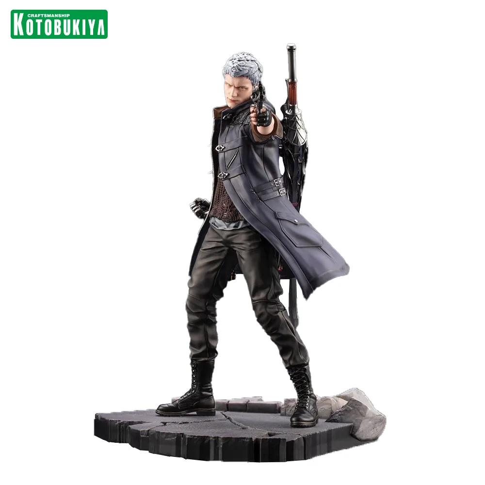 Original Kotobukiya  ARTFX J - 1/8  Devil May Cry 5 - Nero Anime Figure Action Figure Model Decoration Collection Series