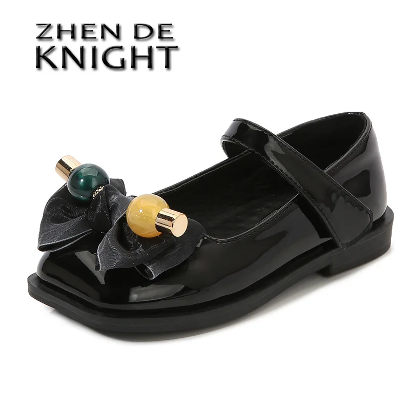 

Кожаные туфли для девочек, осень 2023, женская обувь, обувь для принцесс, студенческие туфли