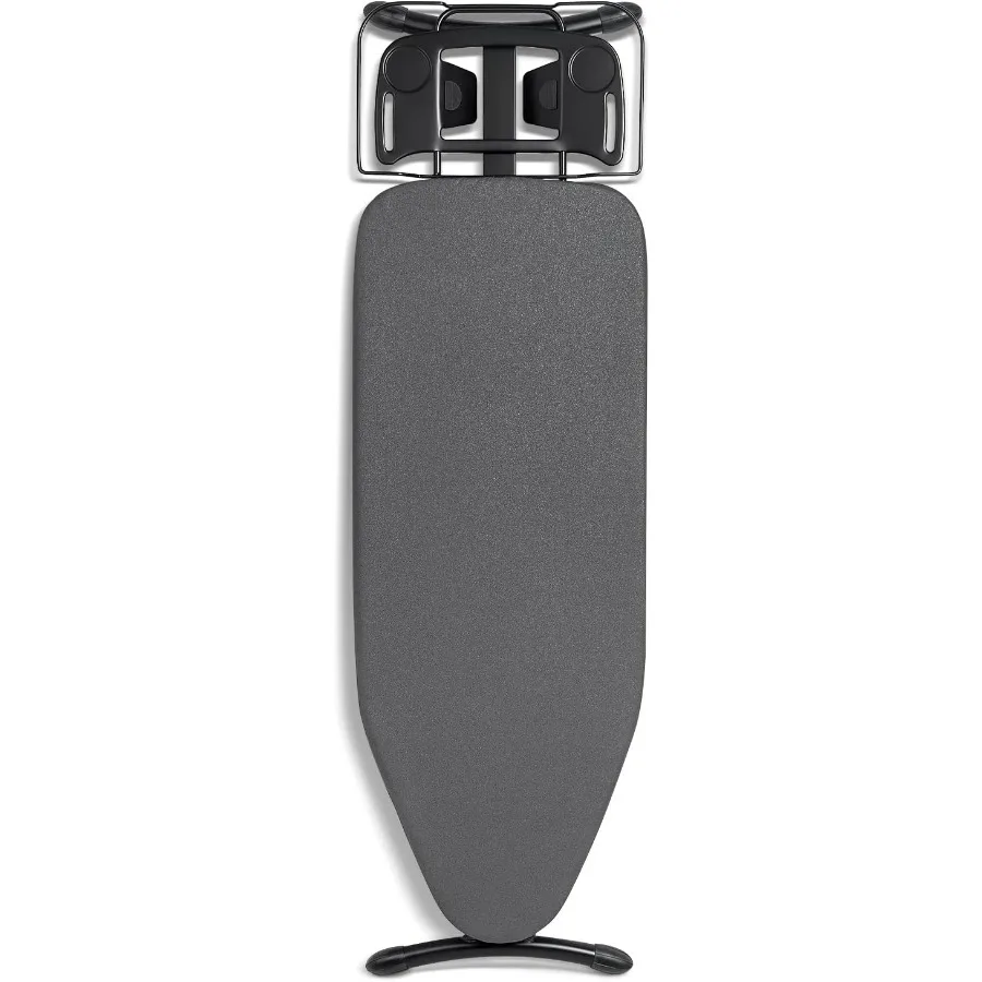 

17"x46" Ironing Board Full Size,Deluxe Ironing Board with Steam Iron Rest,Heat Resistant Cover and Thicken Felt Pad, Adjustable