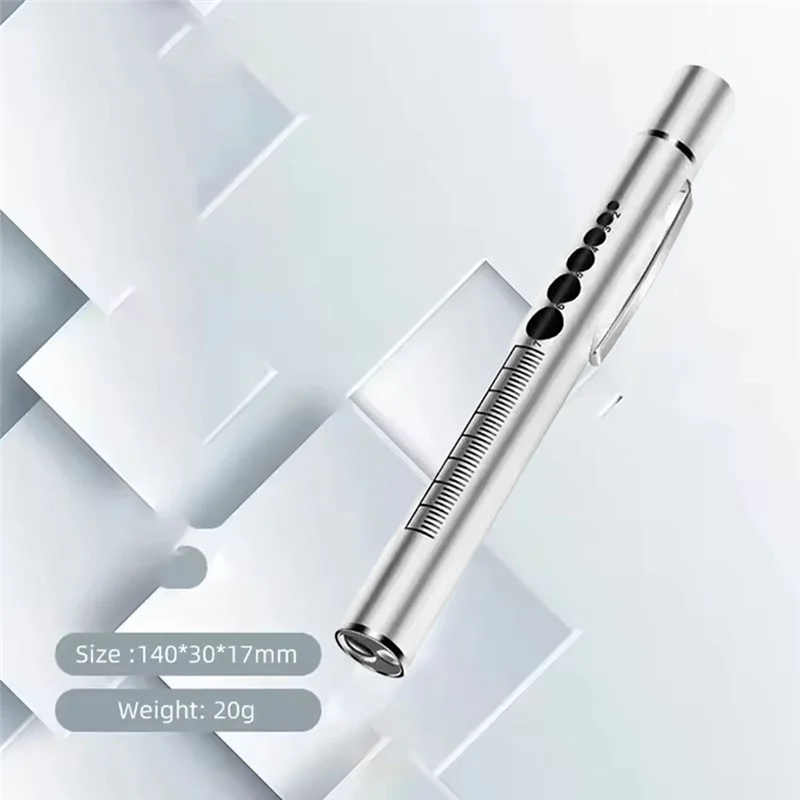 ABKO-Stainless Steel Torch Light Mini Portable Penlight LED مصباح يدوي USB قابل لإعادة الشحن عن طريق الفم مفيد