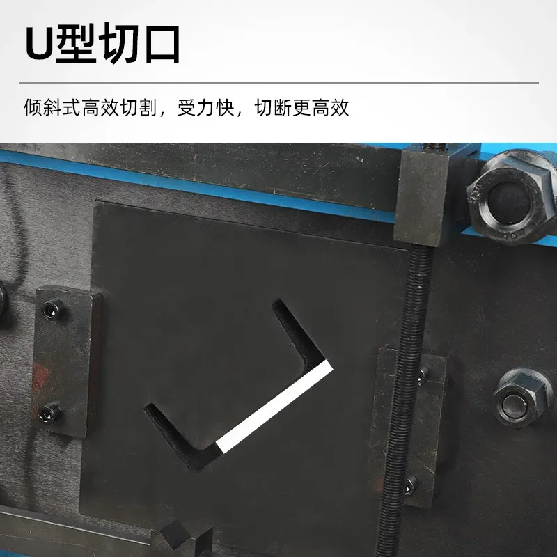 for Hydraulic Double Circuit Angle Steel No 5 18 U Shaped Channel Steel Shearing Cutting Machine Electric Hydraulic Cutter