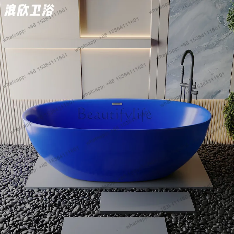Acrylic bathtub hotel B & B home Internet celebrity independent integrated custom bathtub