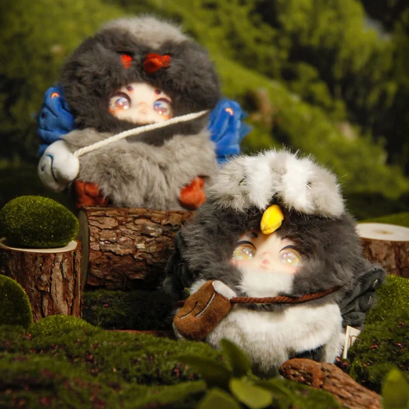 

100% натуральная серия Pipi Home Plan Bird Hunting Notice, слепая коробка, милая модная игровая кукла ручной работы, толстая джиу, подарок, орнамент, подарок