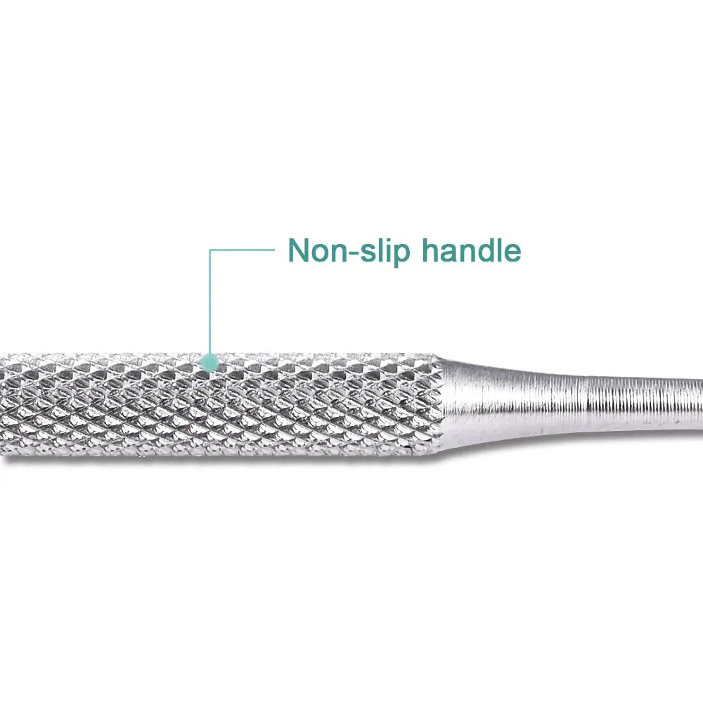 강철 이중 끝톱질기, 발톱 교정용 내성발톱 리프터, 발톱 파일, 페디큐어 매니큐어 발 관리 도구