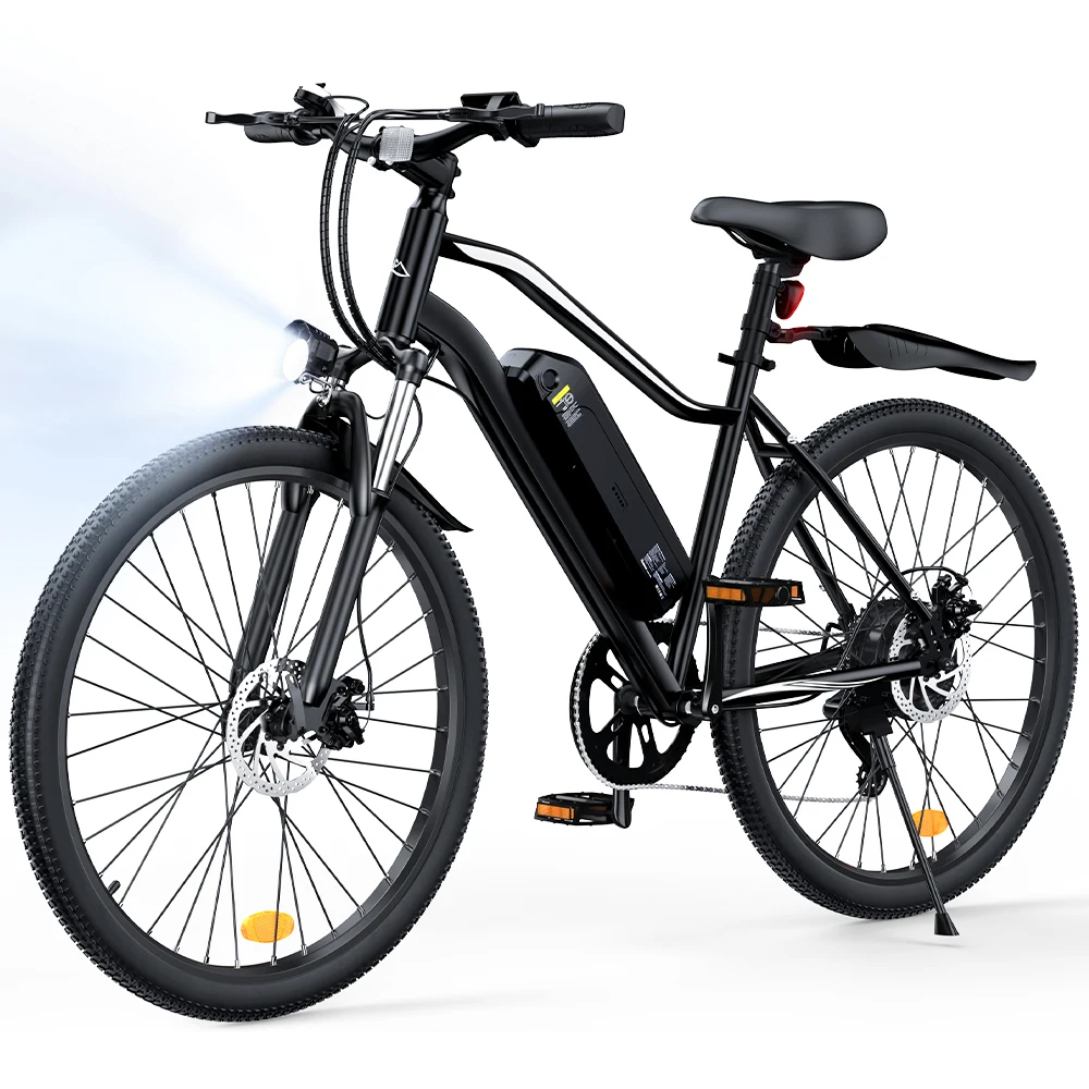 iScooter EB3S elektrische fiets, 350W motor, 36V 15AH accu, elektrische mountainbike, bereik 70-90KM, snelheid 35KM/H, 26-inch all-terrain banden, elektrische fiets voor volwassenen