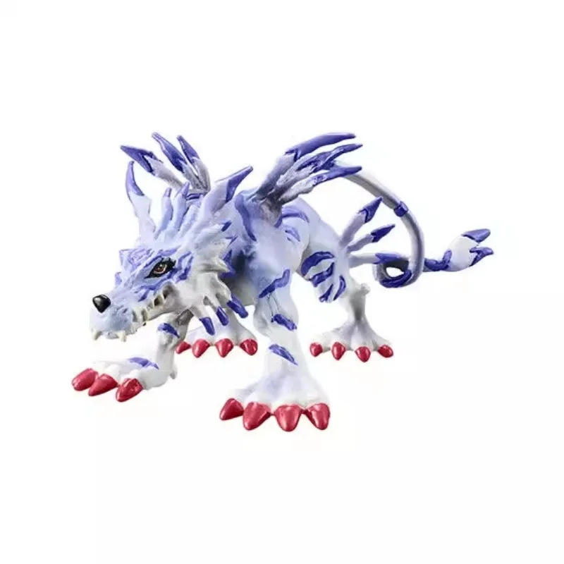 BANDAI Anime Digimon Adventure Punimon Gabumon Capsule Toys Christmas Gifts or Collection Genuine Action Figure Model Toys