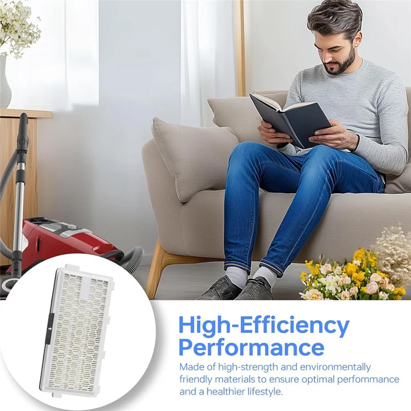 BAAO-HEPA Airclean 50 Filter Replacement For  Active SF-HA50 S4 S5 S6 S8 S8000 S8999 S6000 Complete C2 C3 Vacuum Cleaner