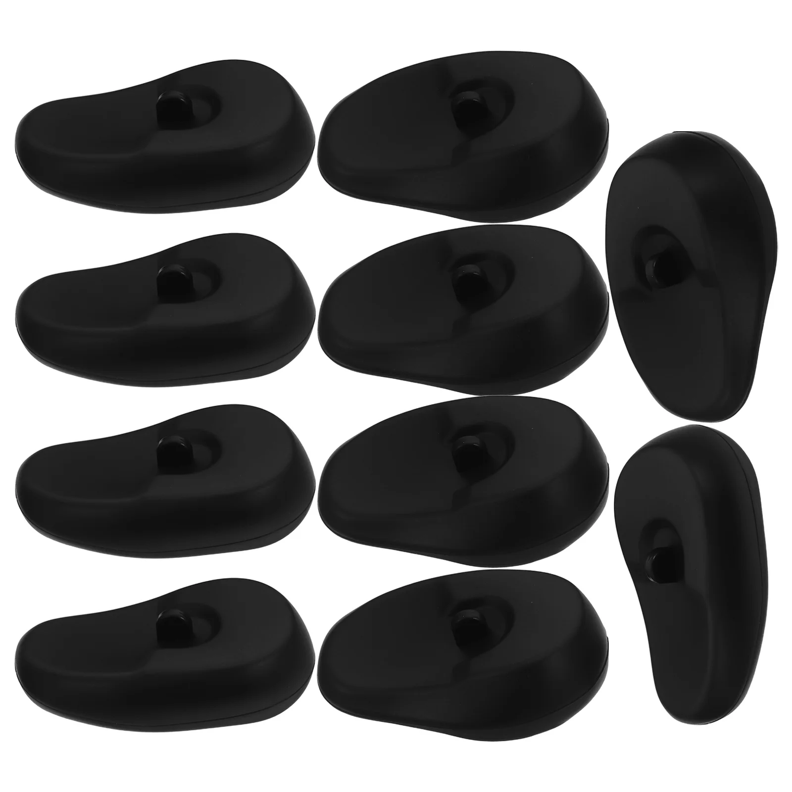 

6 Pairs Dyeing Ear Covers Hair Coloring Shield So Soft Gel Shower Protector