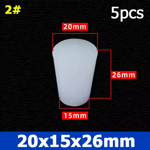 1-10pcs Food Grade Silicone Bottle Stopper Solid Rubber Plug Dia 8-110mm Hight 11-53mm For Wine Bottle Test Tube Glass Container - Image 44