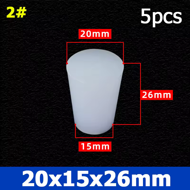 1-10pcs Food Grade Silicone Bottle Stopper Solid Rubber Plug Dia 8-110mm Hight 11-53mm For Wine Bottle Test Tube Glass Container - Image 44