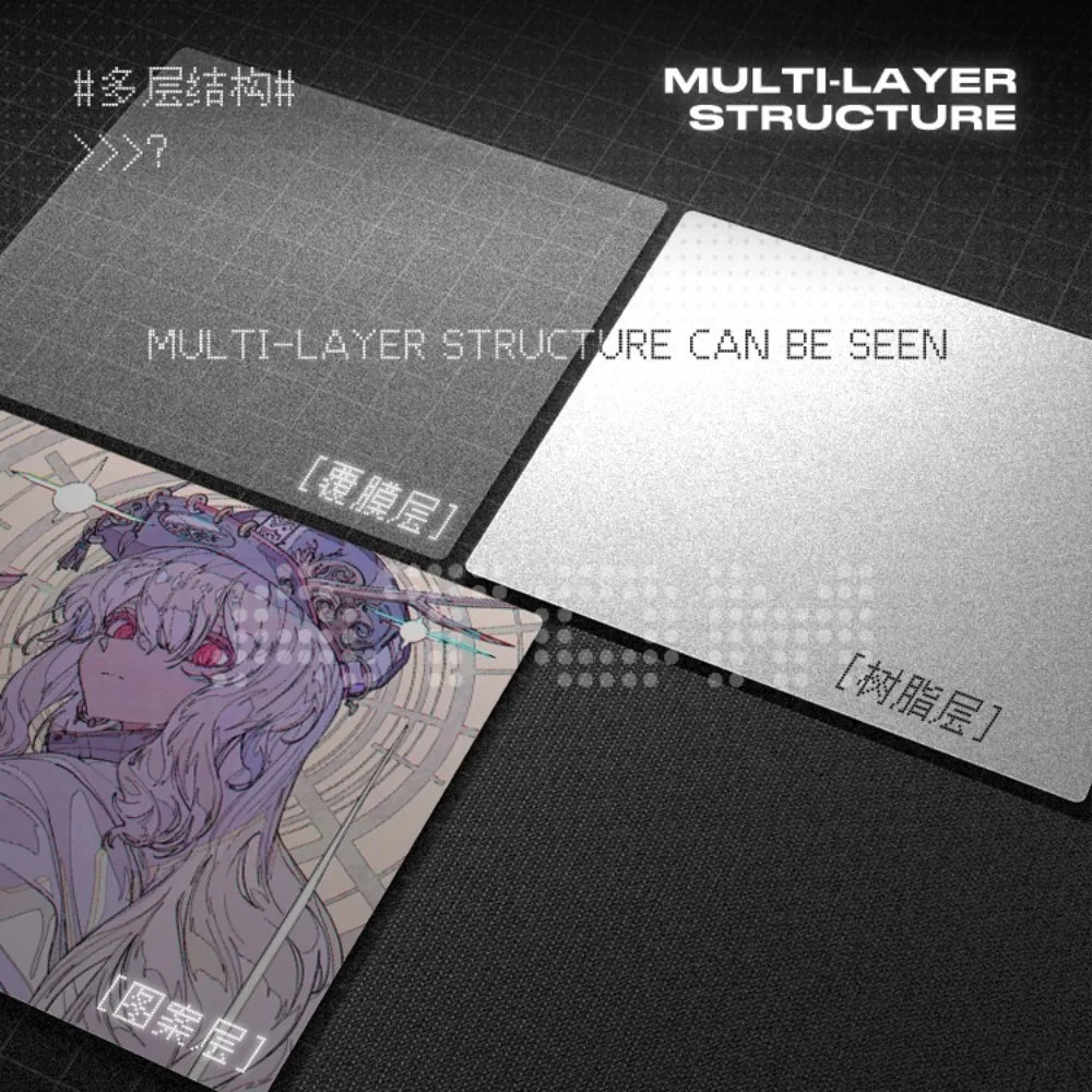 ATOM Resin Mouse Pad Smooth FPS E-sports Gamer Mouse Pad Custom Personalised Waterproof Gaming Accessories Anime Theme Desk Mat